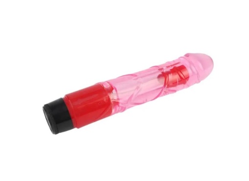 Vibrator Realistic Vibe, Multispeed, Pink (22.8 cm) - Img 2