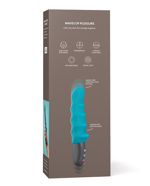 Vibrator stimulator punct G Fun Factory Stronic Surf Pulsator II Petrol - Img 3