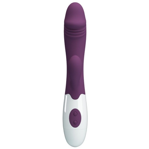 Vibrator stimulator punct G si clitoris Pretty Love - Snappy G-Spot Vibrator Purple 30 funcții de vibrație - Img 5