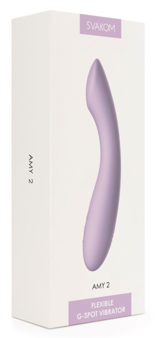 Vibrator Svakom Amy 2 I Waterproof Pink (17,4 cm) - Img 3