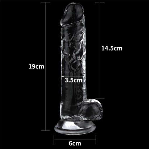7.5'' Flawless Clear Dildo - Img 2