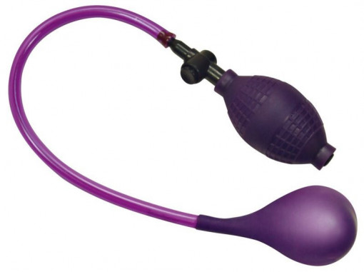Balon anal din latex cu o minge pompa, gonflabil Anal Balloon (8.7cm) - Img 3
