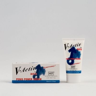 Crema erectie V-Activ PENIS POWER CREAM - 50ml - Img 2