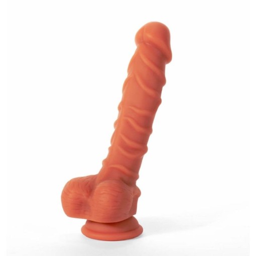 Dildo de înaltă calitate X-MEN 8.5" Dildo Colours Pleasure Flesh 20cm (inserabil 16cm)
