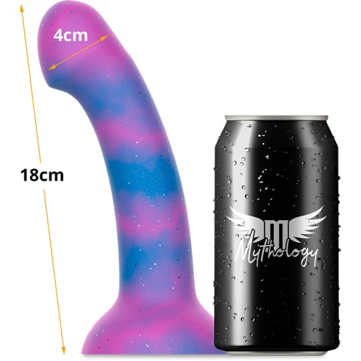 Dildo fantezist flexibil MYTHOLOGY - DION GALACTIC marime M 18 cm diametru 4 cm - Img 2