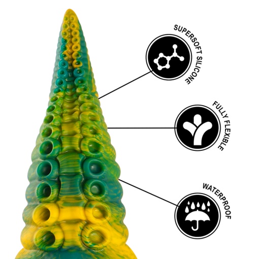 Dildo mare Bizar din silicon Epic Cetus - Img 6