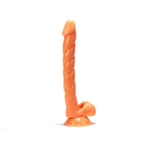 Dildo mare forma realista cu ventuza X-MEN Larry’s Cock Flesh 33cm x 3.5cm - Img 5