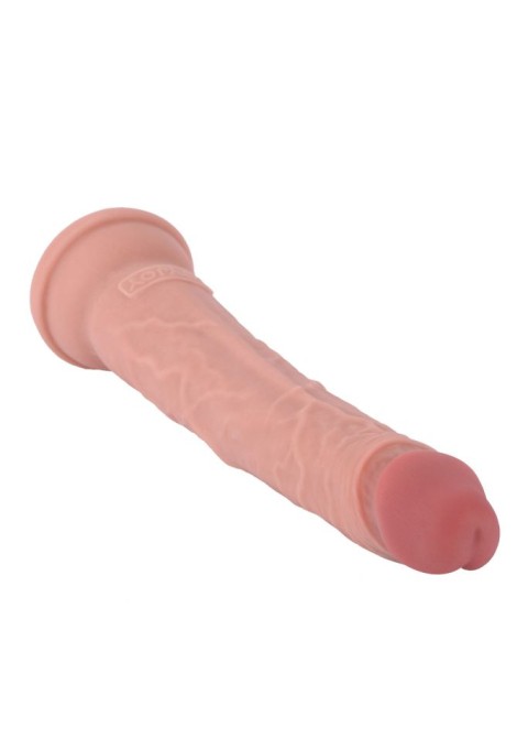 Dildo realist cu dubla densitate si ventuza de fixare Deluxe Dual Density Dong 11 In (30cm) - Img 2