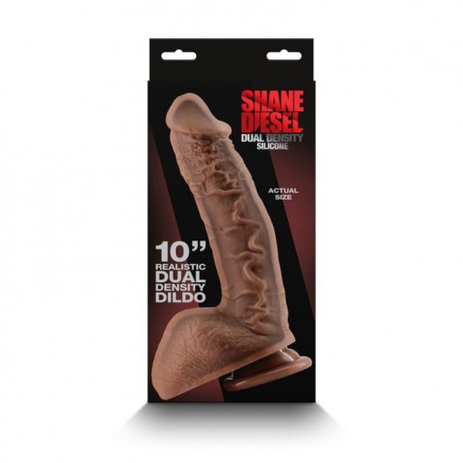 Dildo realist din silicon dubla densitate Shane Diesel - Dual Density Dildo - Img 2