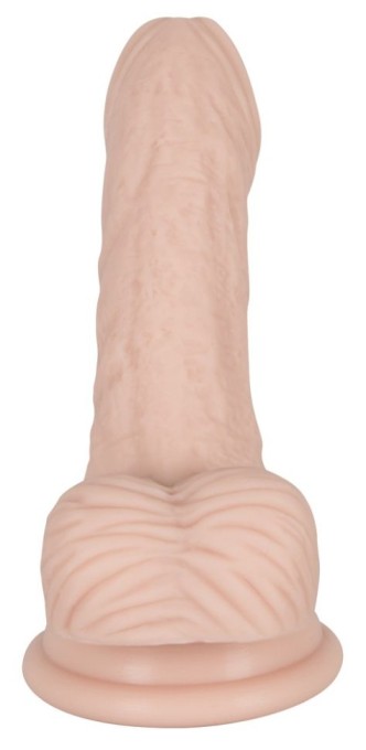 Dildo realist din silicon, flexibil, cu ventuza Mini Silicone Dildo