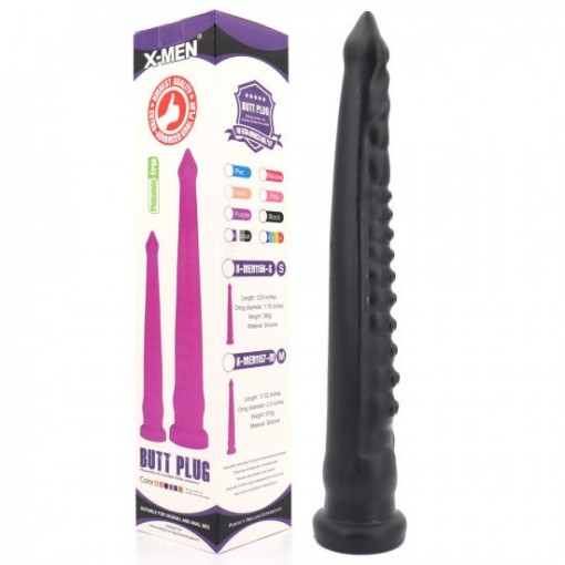 Dispozitiv de dilatare si relaxare a sfincterului X-Men 23.23" Butt Plug Silicone Octopus (59cm) - Img 3