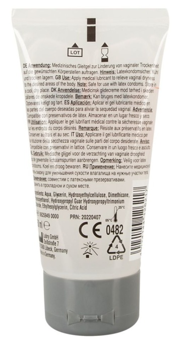 Lubrifiant Performance Hybrid Water &amp; Silicone Long Lasting 50ml - Img 5
