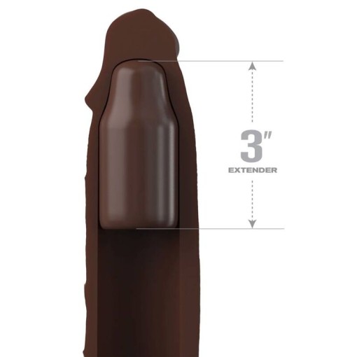 Manșon elastic 3" Silicone X-tension with Strap + 9cm (24,1 cm)
