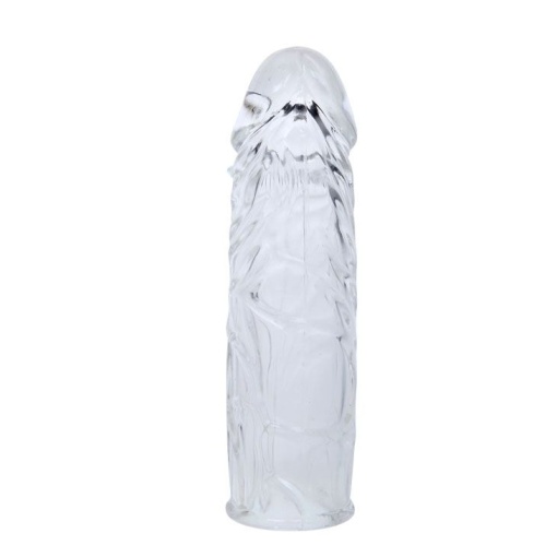Manson realistic transparent Penis Sleeve Clear 2 - Img 3