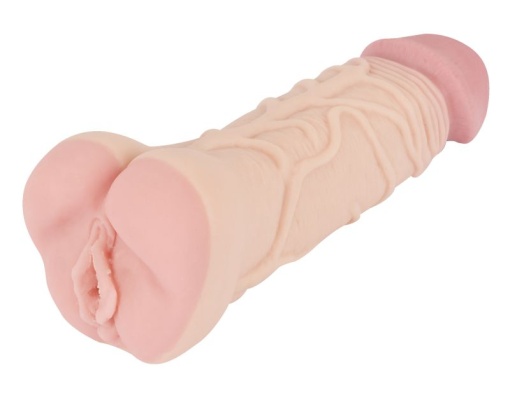 Mastubator prelungitor penis 2in1 Extension + Masturbator (22,1 cm) - Img 2
