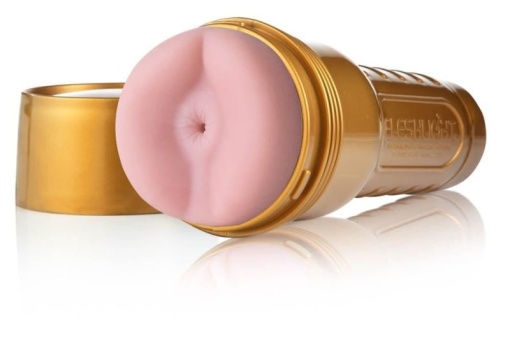 Masturbator Fleshlight cu deschidere sub forma de anus Pink Butt Stamina Training Unit - Img 4