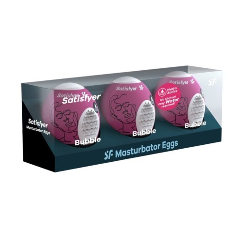 Masturbator flexibil in forma de ou Satisfyer Egg Single bubble - Img 2