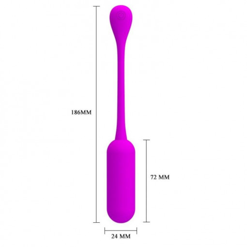 Ou Vibrant cu telecomanda EGG PRETTY LOVE – LECHIES - Img 2