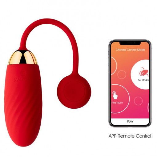 Ou vibrator cu aplicatie cu functii inteligente Svakom Ella Neo Bullet - Img 2