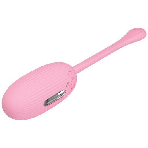 Ou vibrator inteligent Pretty Love - Doreen Pink 12 moduri de vibrație și 3 moduri de șoc electric - Img 6
