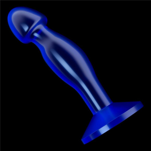 Plug Anal Flawless Clear Prostate Plug 6.5'' Blue - Img 2