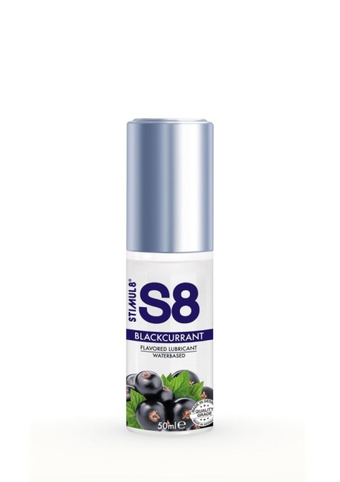 S8 Waterbase Blackcurrant Flavored Lube 50ml - Img 2