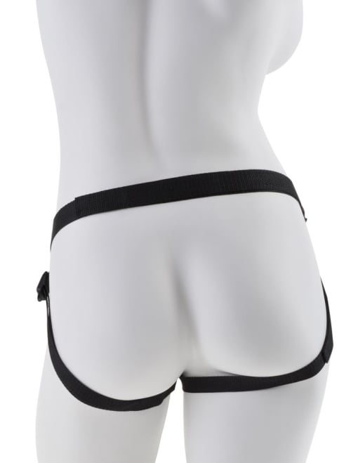 Strap-on format din ham complet reglabil si dildo FETISH FANTASY GOLD DESIGNER STRAP-ON - Img 4
