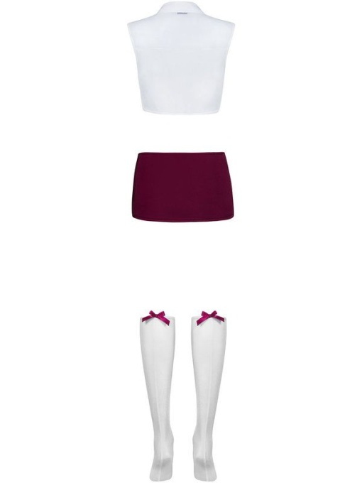 Student 4 pcs costume, Obsessive - S/M - Img 3