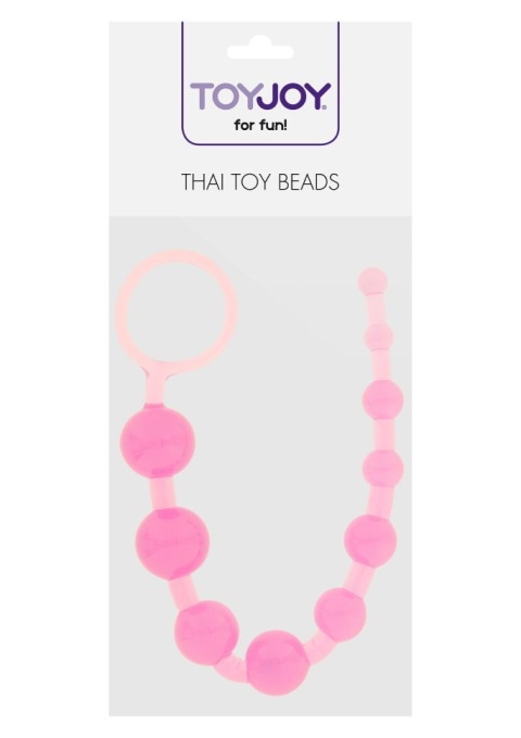 Thai Toy Beads, Pink - Img 2