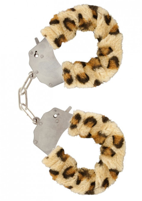 Toyjoy Catuse metalice cu plus Leopard