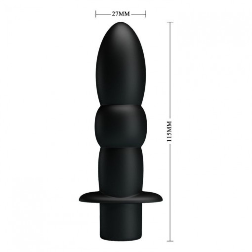 Vibrator anal din silicon Pretty Love Wyatt Vibrator Incepatori - Img 3