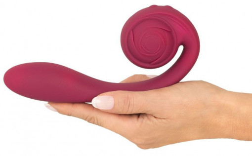 Vibrator Bendable Spot-on de la Rosenrot cu cap flexibil pentru stimularea clitorisului - Img 3