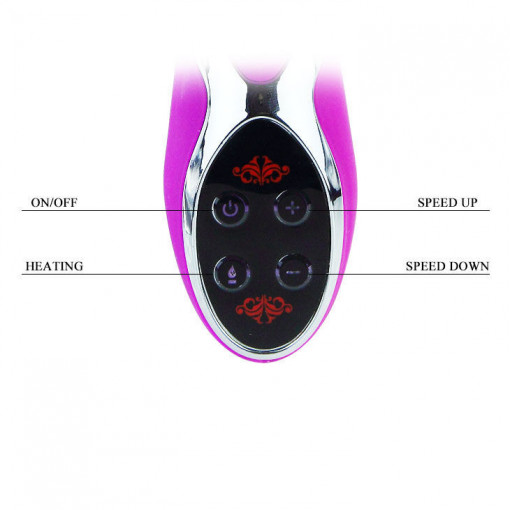Vibrator cu incalzire PRETTY LOVE - HOT (23.5cm) - Img 8