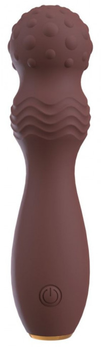 Vibrator cu textura stimulatoare Vibrator Hazel 03 (14 cm) - Img 2