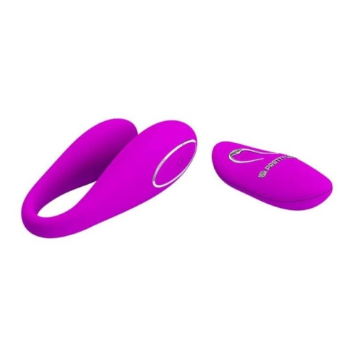 Vibrator cupluri pentru clitoris si punct G Pretty Love Algernon Purple - Img 3