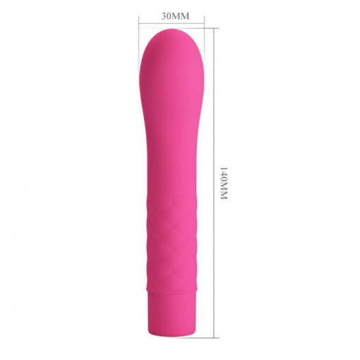 Vibrator din silicon Pretty Love Atlas Pink - Img 2