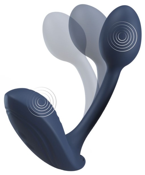 Vibrator flexibil pentru chiloți cu 2 motoare si telecomanda,RC Bendable Panty Vibrator - Img 2