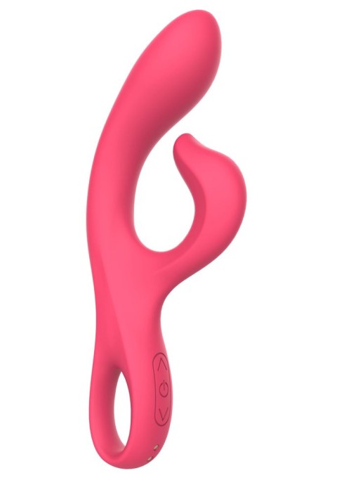 Vibrator flexibil pentru punctul G cu stimulator de clitoris Endless Orgasm Vibrator (21 cm) - Img 3