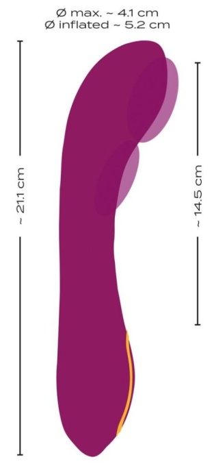 Vibrator gonflabil Javida Inflatable Vibrator - Img 4
