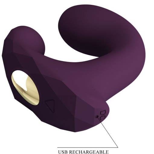 Vibrator inteligent cu stimulare dubla punct G si clitoris pentru cupluri Pretty Love Billy - Img 4