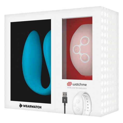 Vibrator inteligent Wearwatch - Watchme Dual Technology Vibrator Indigo / Pink - Img 4