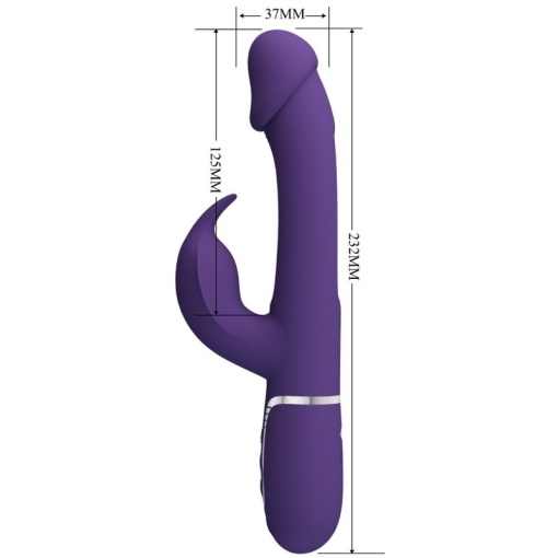 Vibrator multifunctional Pretty Love - Kampas Rabbit 3-in-1 - Img 6