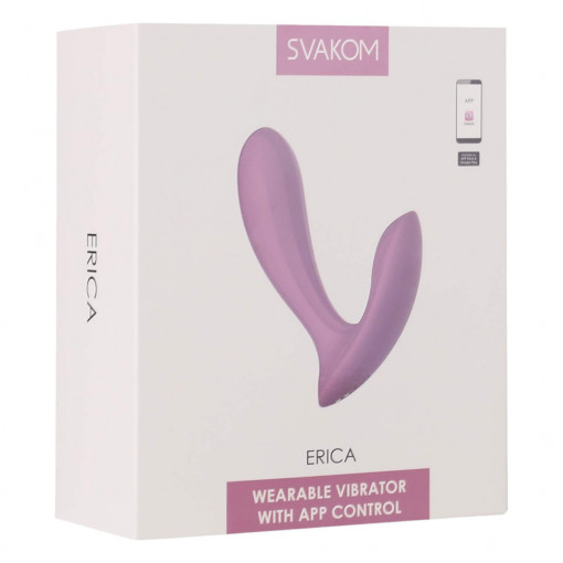 Vibrator pentru chiloti Svakom Erica, pink (10.4cm) - Img 8