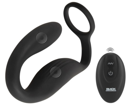 Vibrator pentru prostata si perineu cu inel pentru penis Cock ring with RC butt plug - Img 5