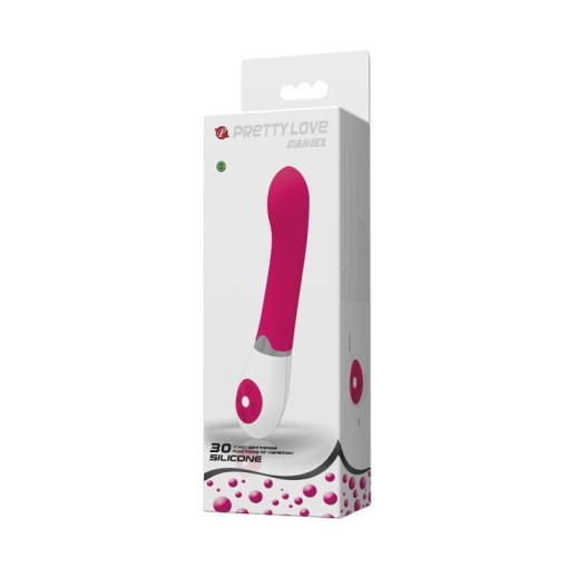 Vibrator Pretty Love Daniel 19cm (inserabil 13cm) cu 30 functii de vibratii si pulsatii. - Img 3