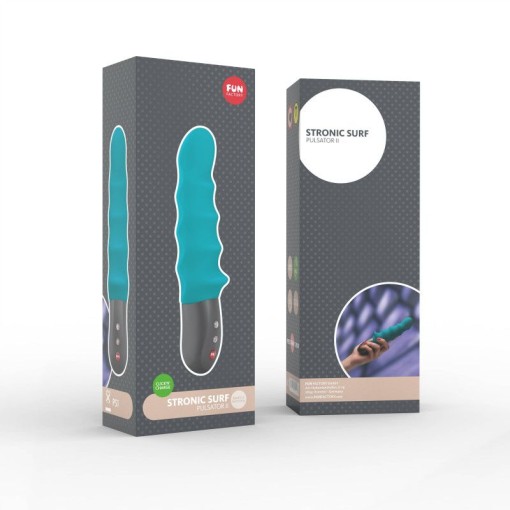Vibrator stimulator punct G Fun Factory Stronic Surf Pulsator II Petrol - Img 4
