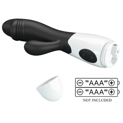 Vibrator stimulator punct G si clitoris Pretty Love - Snappy G-Spot Negru 30 funcții de vibrație - Img 8