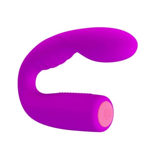 Vibrator super flexibil din silicon si cu 12 functii de vibratie Pretty Love Quintion - Img 3