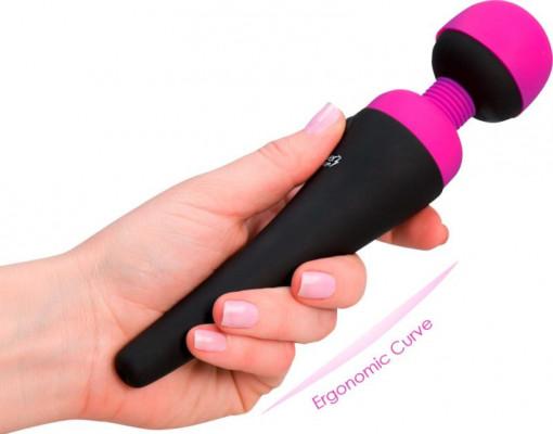 Aparat masaj vibrator wand Recharge (19.5cm) - Img 4