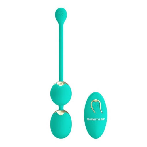 Bile Kegel cu vibratii Pretty Love Willie Green